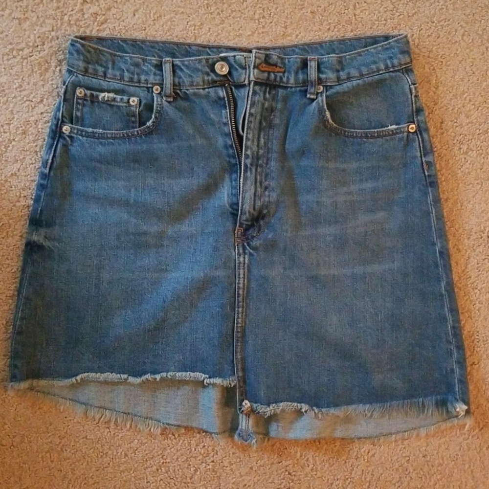 ZARA denim skirt